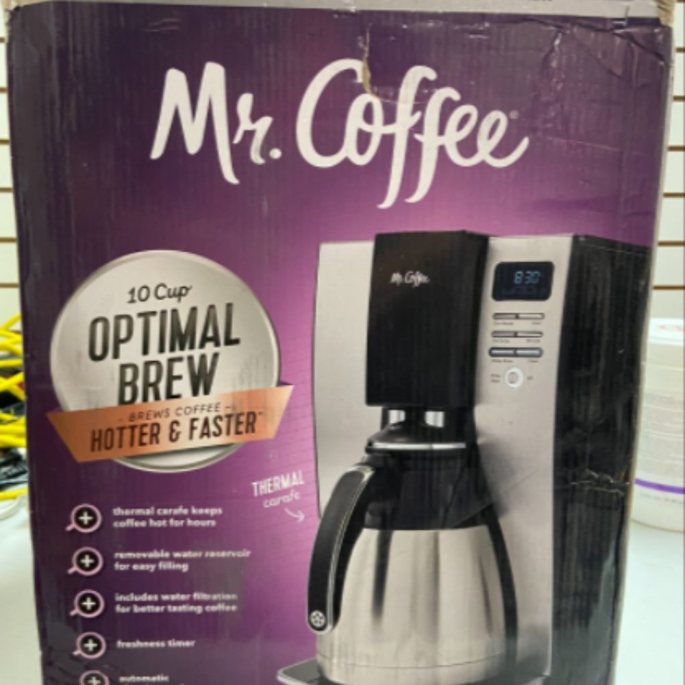 Mr. Coffee 10-Cup Coffee Maker with Thermal Carafe
